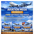Aviation Mega Bundle (500+ Videos) + 11 extra video
