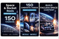 Space & Rocket Reels – Creator Pack (150 Videos)