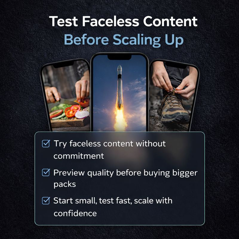 Space & Rocket Starter Vault – 15 Faceless Reels (Try Before You Scale)